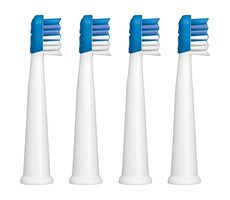 Sencor SOX 012BL Ersatzbürstenkopf weiß (4 Stück) / für Sencor SOC 091x 