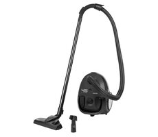 Sencor SVC 45BK-EUE3 schwarz / Beutelstaubsauger / 850 W / 1,5L / 79 dB / 7,5m Radius