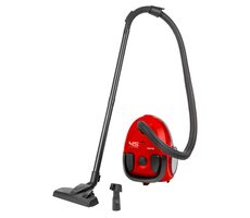 Sencor SVC 45RD-EUE3 rot / Beutelstaubsauger / 850 W / 1,5L / 79 dB / 7,5m Radius