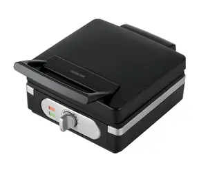 Sencor SWF 2010BK schwarz / Waffeleisen / 1400W
