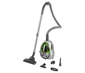Sencor SVC 730GR-EUE2 grün / Beutelloser Staubsauger / 800W / 1,5 l / 76 dB / 6,5m Radius 