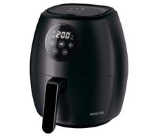 Sencor SFR 5030BK schwarz / Heißluftfritteuse / 1300W / 3,5L / 60 - 200°C