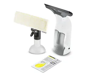 Kärcher WV 1 PLUS / Akku-Fenstersauger / Lithium- ION / Arbeitsbreite 25 cm / 100 ml Wassertank / bis zu 25 Minuten