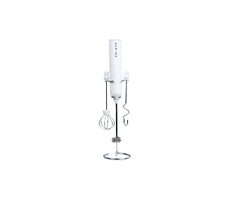 CHIATO LattePLAY weiß / Manueller Milchaufschäumer / USB-C-Aufladung