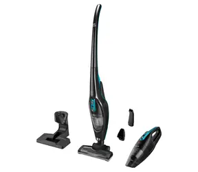 Sencor SVC 7822TQ schwarz / 2in1 Stabstaubsauger / 2200 mAh / 0,5 L / beutellos