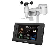 Sencor SWS 9400 Wetterstation schwarz / Farb-LCD / Funksensor 5in1