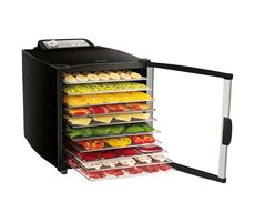Sencor SFD 7000BK schwarz / Obsttrockner / 800W / Siebgröße: 37 x 30 cm