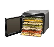 Sencor SFD 7750SS grau / Obsttrockner / 600W / Siebgröße: 30 x 28 cm