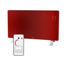 Sencor SCF 4742RD rot / Konkavkonvektor / 1200-2400W / 2 Stufen