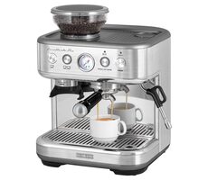 Sencor SES 6010SS silber / Hebelkaffeemaschine / 1770W / 15 bar / 2,3 l / Aufschäumdüse