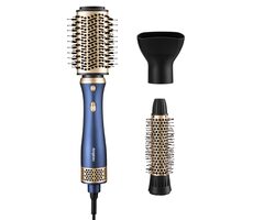 Niceboy AirBlow blau / Haartrockner / 700 W / 2 Temperaturen / 3 Aufsätze