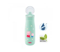 NUK Babyflasche / Peppa Pig 450 ml / 12+ / grün 