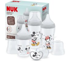 NUK Babyflaschen-Set / 150-260 ml / 0+ / weiß