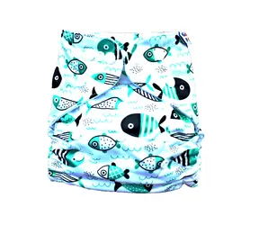 GaGa's Stoffwindel AIO Fisch