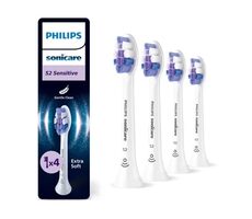 Philips Sonicare Sensitive HX6054/87 / Ersatzköpfe / 4 Stück