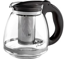 Lamart Verre Teekanne 1,5l schwarz / Glas