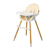 Asalvo BOCUSE Esszimmerstuhl 2-in-1, klappbar, Vanille xy