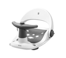 Asalvo Boon Babybadesitz mit Saugnapf grau