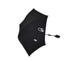 Asalvo Kinderwagenschirm UV 50+, schwarz