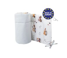 Bomimi Babybett-Stoßstange 180 cm, SMALL BUILDER