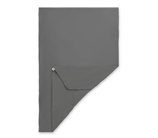 Hauck Soft Spannbettlaken 120x60, Musselin, dunkelgrau