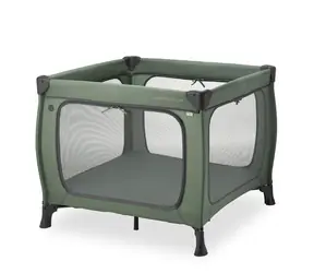 Hauck Laufstall/Reisebett Sleep N Play SQ Set Dunkelgrün
