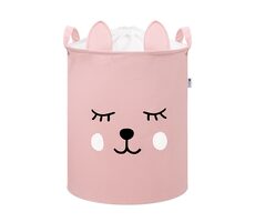 Sipo Spielzeugkorb mit Kordelzug, faltbar, Baumwolle