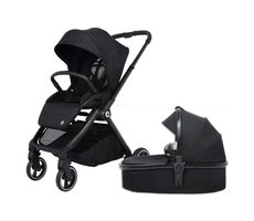 Topmark DIAZ Set 2in1 Sportwagen + Babywanne schwarz