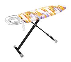 Lamart Valeria Bügelbrett 125 x 42 x 70-90cm farbig / Metall-Baumwolle