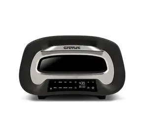 G3Ferrari G10186 schwarz / Pizzaofen / 1700 W / Timer / 80-430 °C / 32x32 cm