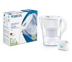 Brita Marella Filterkanne weiß / 1x ALL-in-1 / 1x Extra Schutz vor Kalk / 2,4L