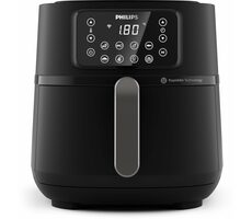 Unverpackt - Philips Airfryer XXL HD9285/90 schwarz / Heißluftfritteuse / 2000 W / Volumen 7,2 l / Unverpackt