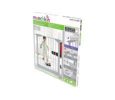 Munchkin - Auto-Close-Sicherheits-Babygitter mit 14 cm Verlängerung / bis 24 Monate