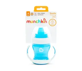 Munchkin - Erster Schluckbecher 118 ml - blau / ab 4 Monaten