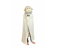 Cozy Noxxiez Sheep - warme Decke mit Kapuze mit Tier- und Pfotentaschen / ab 3 Jahren