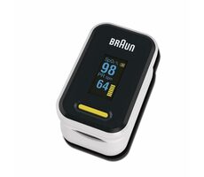 Ausgepackt - Braun 1 YK-81CEU / Pulsoximeter / OLED-Display / 2x AAA-Batterien / Ausgepackt