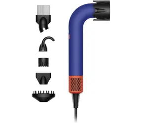 Dyson Supersonic R HD18 Haartrockner / 1.700 W / Diffusor. Magnetaufsätze mit RFID-Chips / Vincablau/ Topaz