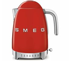 Ausgepackt - SMEG KLF04RDEU rot / Wasserkocher / 1,7 l / 2400 W / Temperaturregelung / ausgepackt