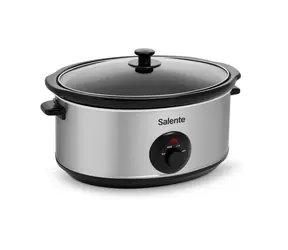 Salente HotPot Schongarer / 6,5 l / manuelle Steuerung / Edelstahl / 320 W