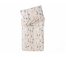 Jollein Bettwäsche 140x100 und 40x60 cm Jungle Jumbo