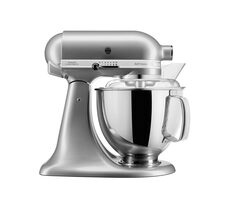 KitchenAid 5KSM175PSECU silber / Artisan Küchenmaschine / 300 W / 4,8 l / 10 Geschwindigkeitsstufen