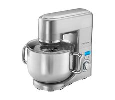 Unverpackt - ProfiCook KM 1096 grau / Küchenmaschine / 1500 W / Geschwindigkeitsregelung / 10 l / Dreharm / Edelstahlschüssel / unverpackt