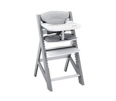Tulano Morsel 40 Hochstuhl grau-weiß