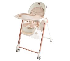 2Kids Toys Hochstuhl mit Rädern, braun / ab 6 Monaten