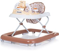 CHIPOLINO Interaktiver Lauflernwagen Little Cow Mocca / für Kinder bis 12 kg