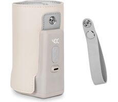 Lionelo Kabelloser Flaschenwärmer Thermup Go PLUS Beige Sand / 3000 mAh / LCD / 5 Temperaturstufen