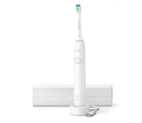Nagelneue Philips Sonicare 5300 HX7108/02 weiß / Schallzahnbürste / 62.000 Vibrationen / 2 Modi / 1 Bürstenkopf / neu
