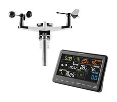  Gogen ME 3900 silber / Wetterstation mit Regensensor / WLAN