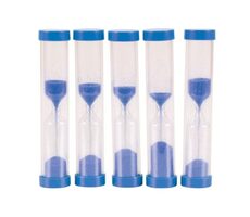 Bigjigs Toys Sanduhr 5 Minuten 1 Stück blau