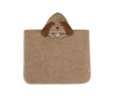 Jollein Handtuchponcho Hund Diego / 100 % Baumwolle
